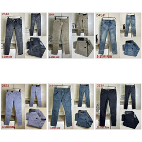 GSTAR Retro Patchwork Straight Leg Jeans-4947